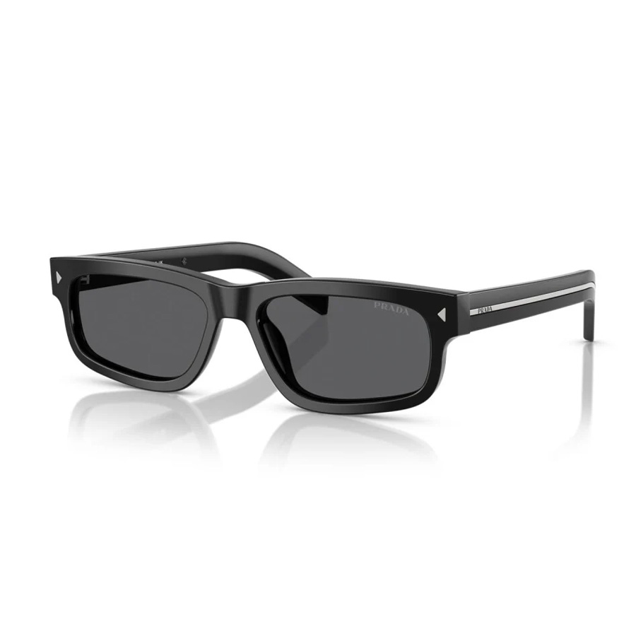 prada dark grey rectangular men's sunglasses pr b11s 16k731 55 prada dark grey rectangular men's sunglasses pr b11s 16k731 55