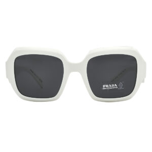prada dark grey sport ladies sunglasses pr 28zs 17k08z 53