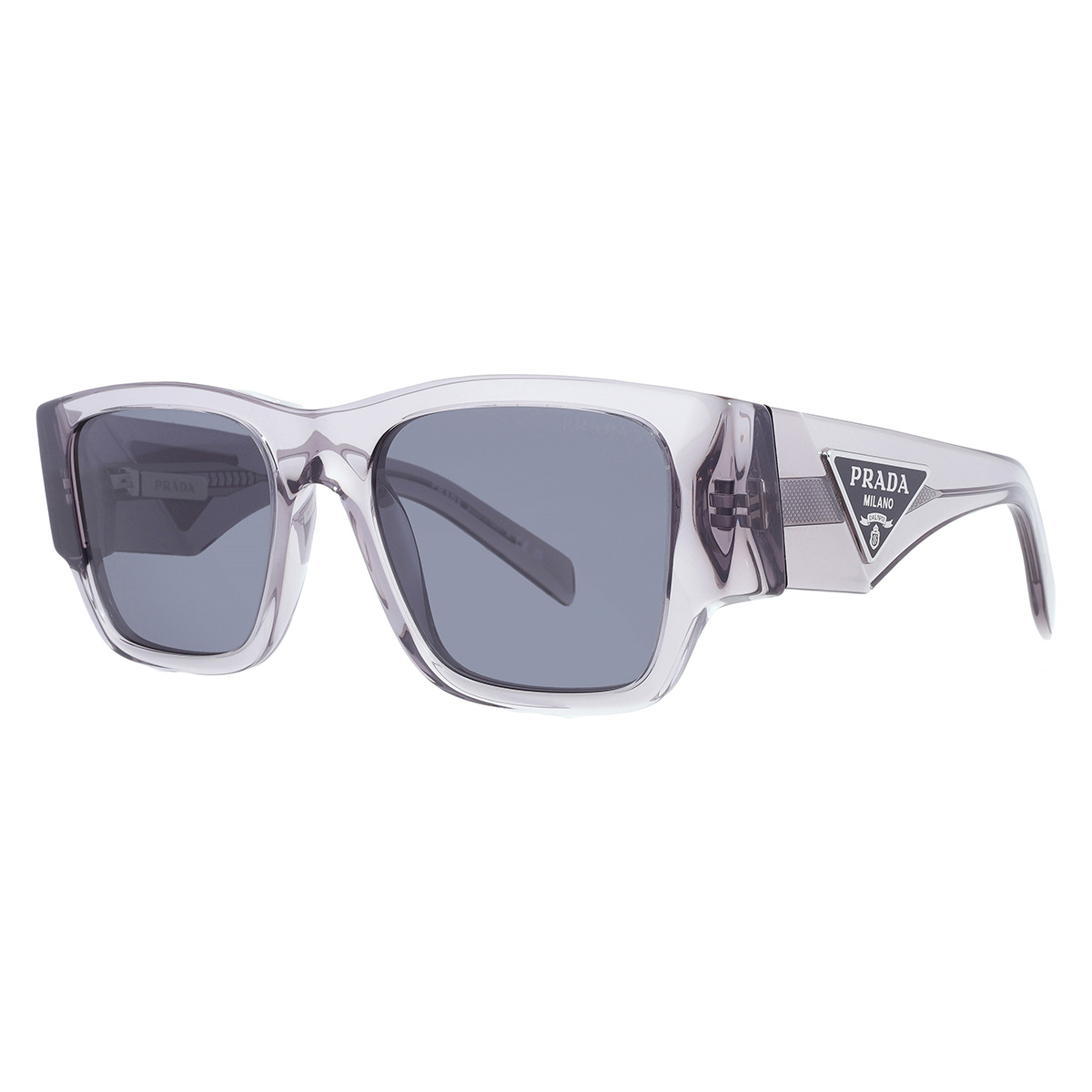 prada dark grey square men's sunglasses pr 10zs 16z70b 54 prada dark grey square men's sunglasses pr 10zs 16z70b 54