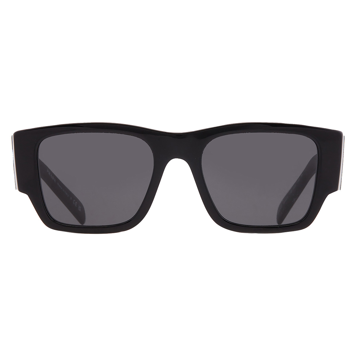 prada dark grey square men's sunglasses pr 10zs 1ab5s0 prada dark grey square men's sunglasses pr 10zs 1ab5s0