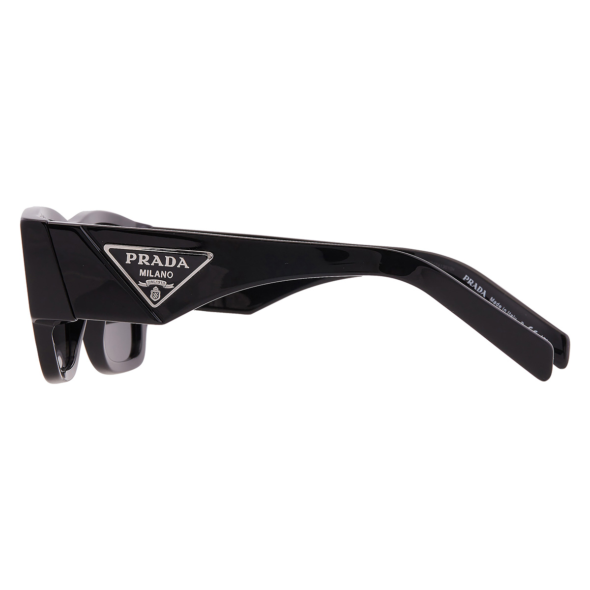 prada dark grey square men's sunglasses pr 10zs 1ab5s0 prada dark grey square men's sunglasses pr 10zs 1ab5s0