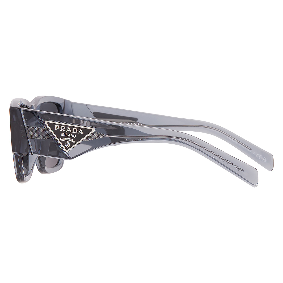 prada dark grey square men's sunglasses pr 10zsf 17t08z 55 prada dark grey square men's sunglasses pr 10zsf 17t08z 55