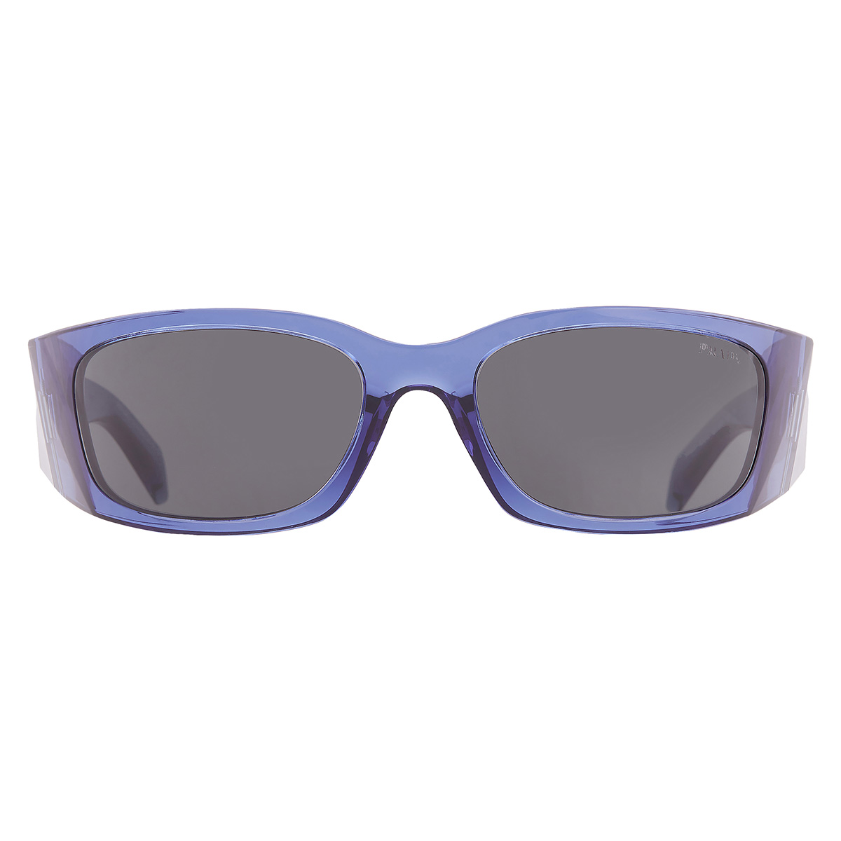 prada dark grey wrap men's sunglasses pr a19s 15r5s0 60 prada dark grey wrap men's sunglasses pr a19s 15r5s0 60