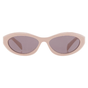 prada dark purple irregular ladies sunglasses pr 26zs 25b6x1 55