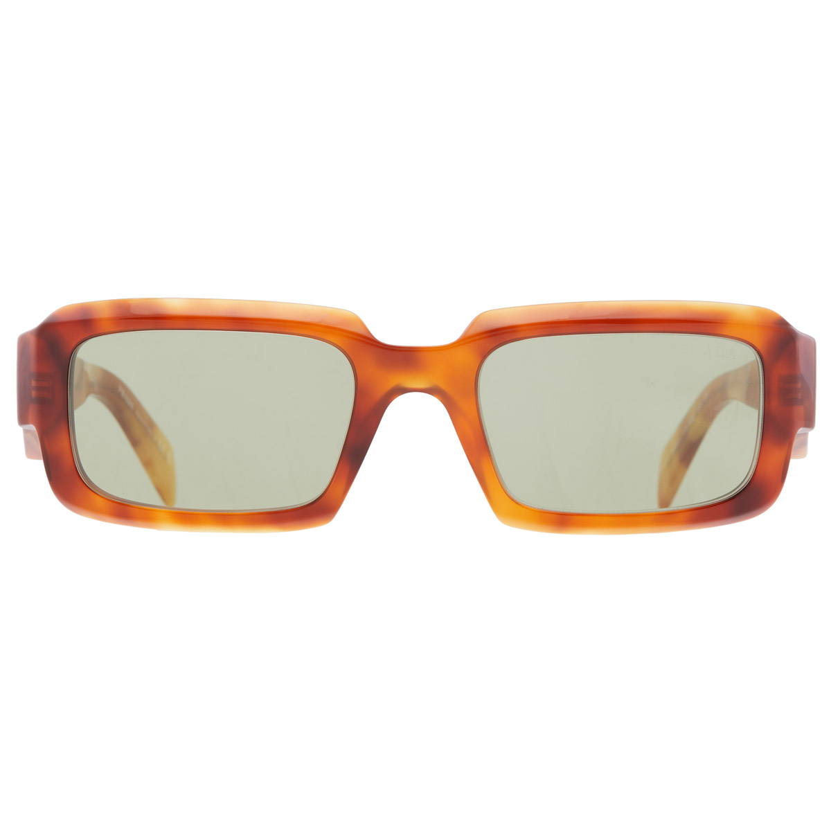 prada green rectangular men's sunglasses pr 27zs 11p60c 54 prada green rectangular men's sunglasses pr 27zs 11p60c 54
