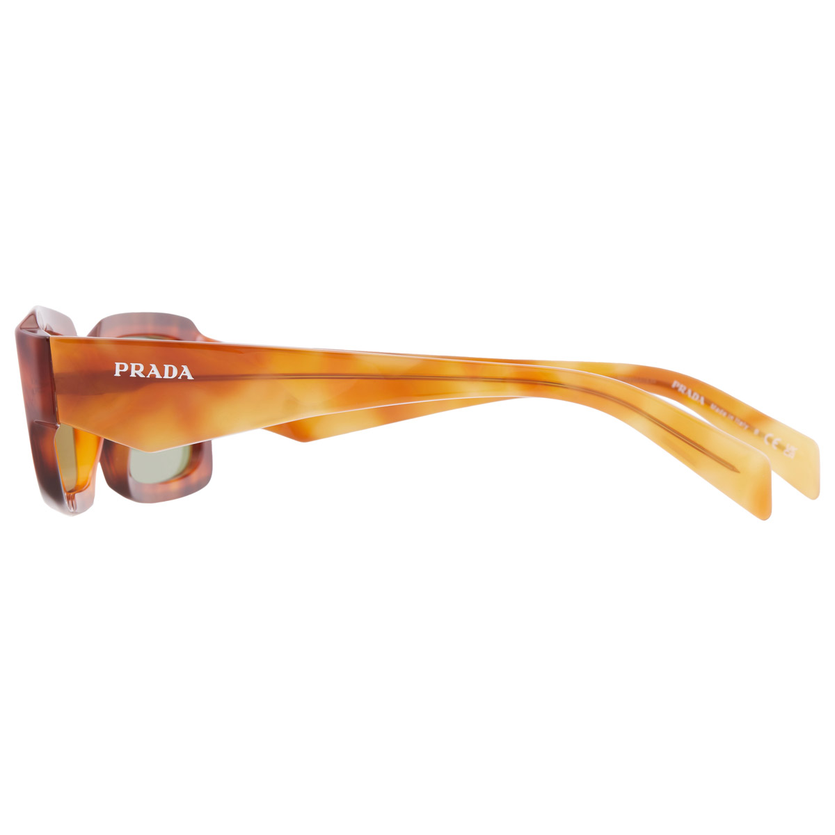 prada green rectangular men's sunglasses pr 27zs 11p60c 54 prada green rectangular men's sunglasses pr 27zs 11p60c 54