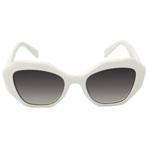 prada grey gradient geometric ladies sunglasses pr 16ws 142130 53