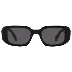 prada grey rectangular ladies sunglasses pr 17ws 1ab5s0 49