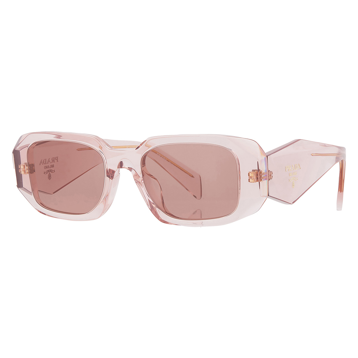 prada light brown rectangular ladies sunglasses pr 17wsf 19q10d 51 prada light brown rectangular ladies sunglasses pr 17wsf 19q10d 51