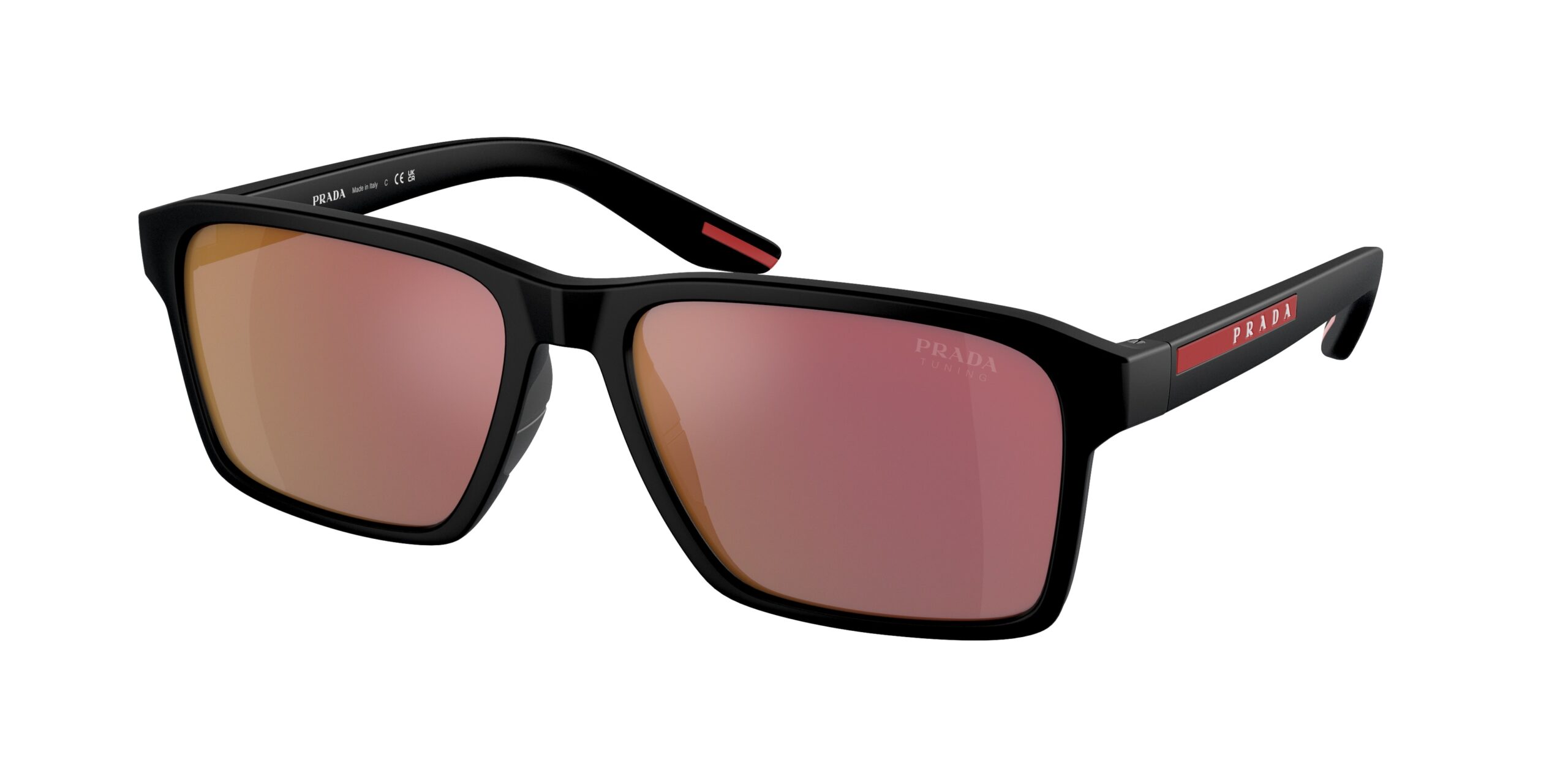 prada linea rossa grey mirror red rectangular men's sunglasses ps 05ys 1bo10a 58 prada linea rossa grey mirror red rectangular men's sunglasses ps 05ys 1bo10a 58