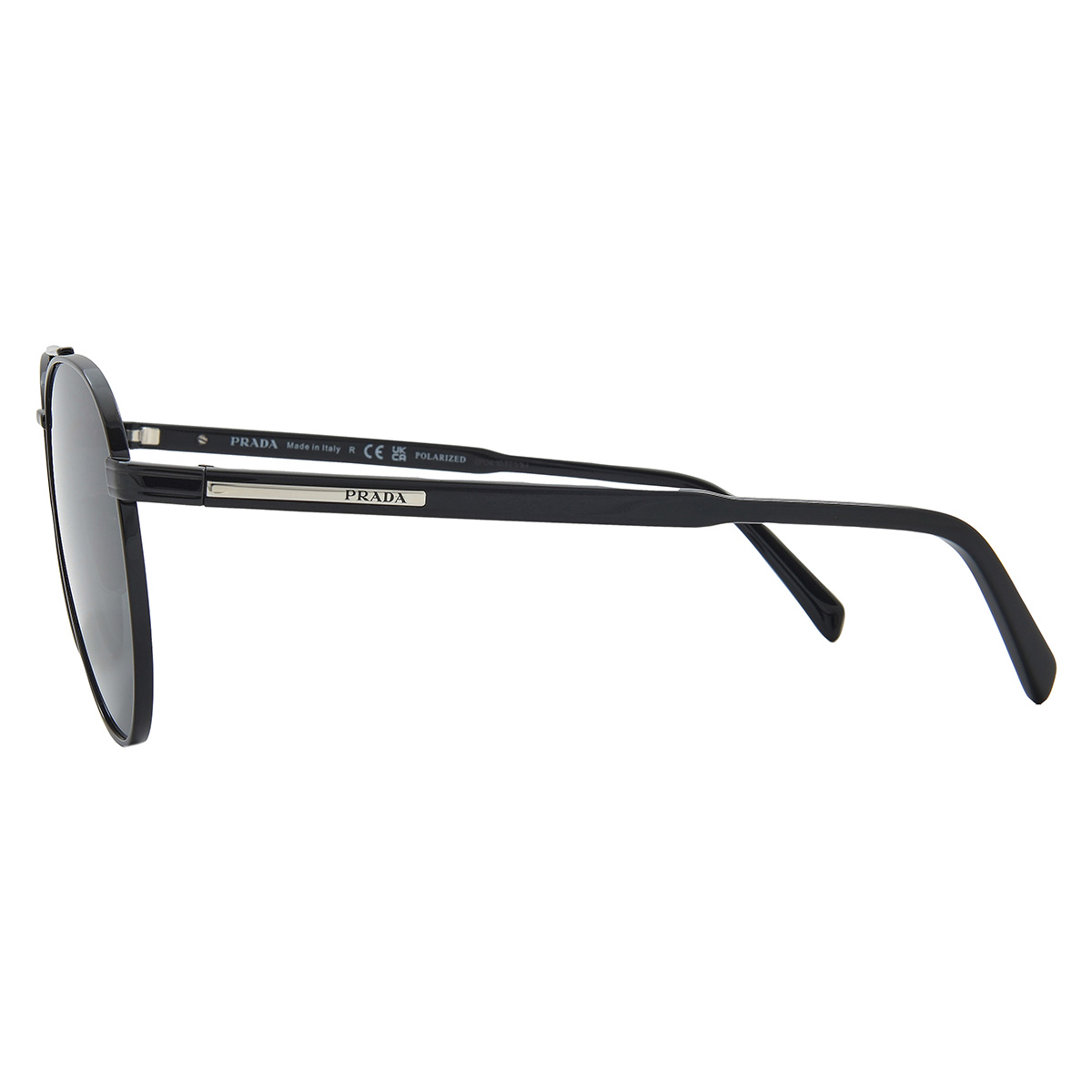 prada polarized dark grey pilot men's sunglasses pr a58s 1ab5z1 61 prada polarized dark grey pilot men's sunglasses pr a58s 1ab5z1 61