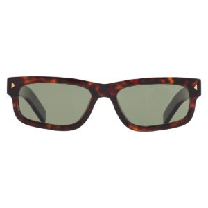 prada polarized green rectangular men's sunglasses pr b11s 17n20g 55