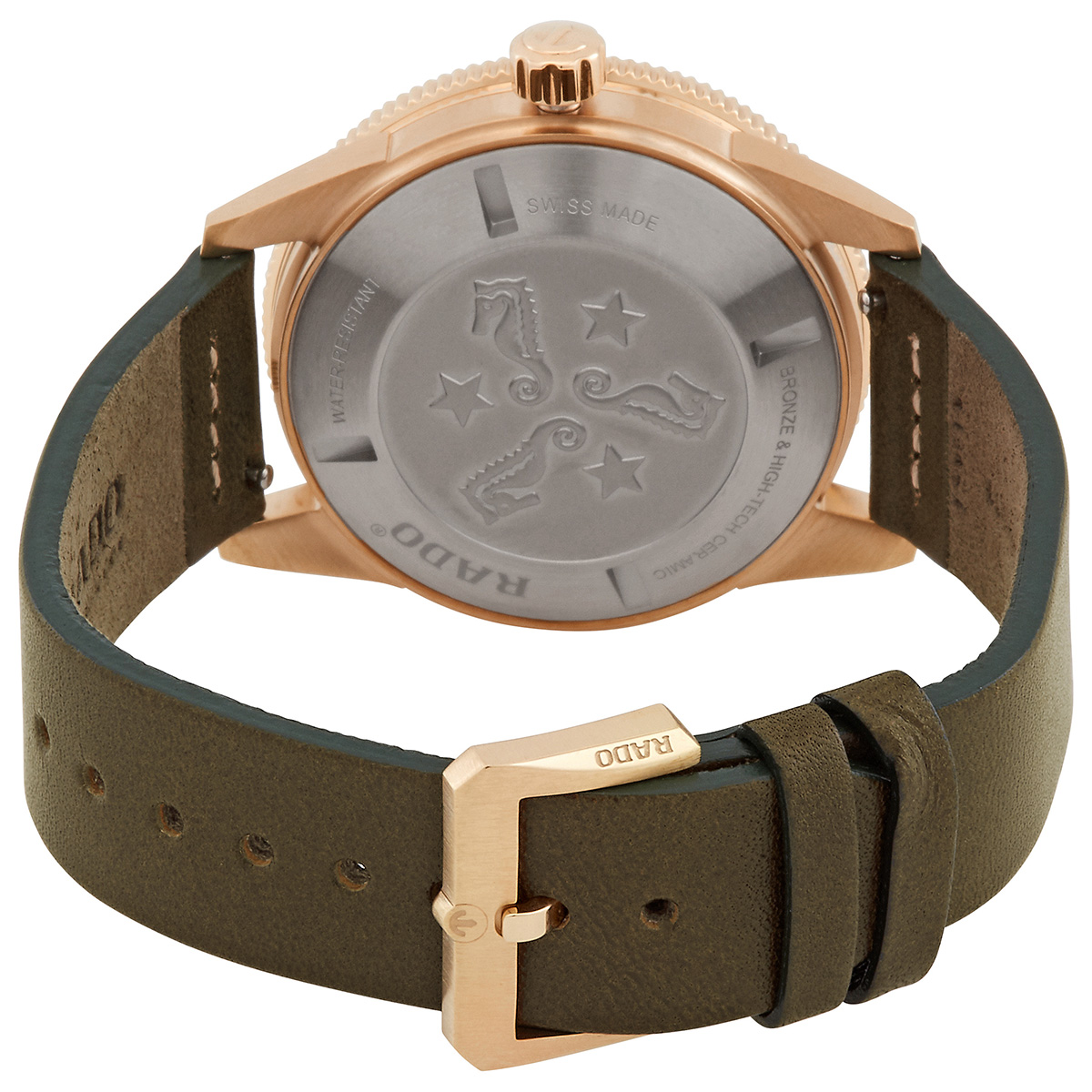 rado captain cook automatic green dial men's watch r32504315 rado captain cook automatic green dial men's watch r32504315