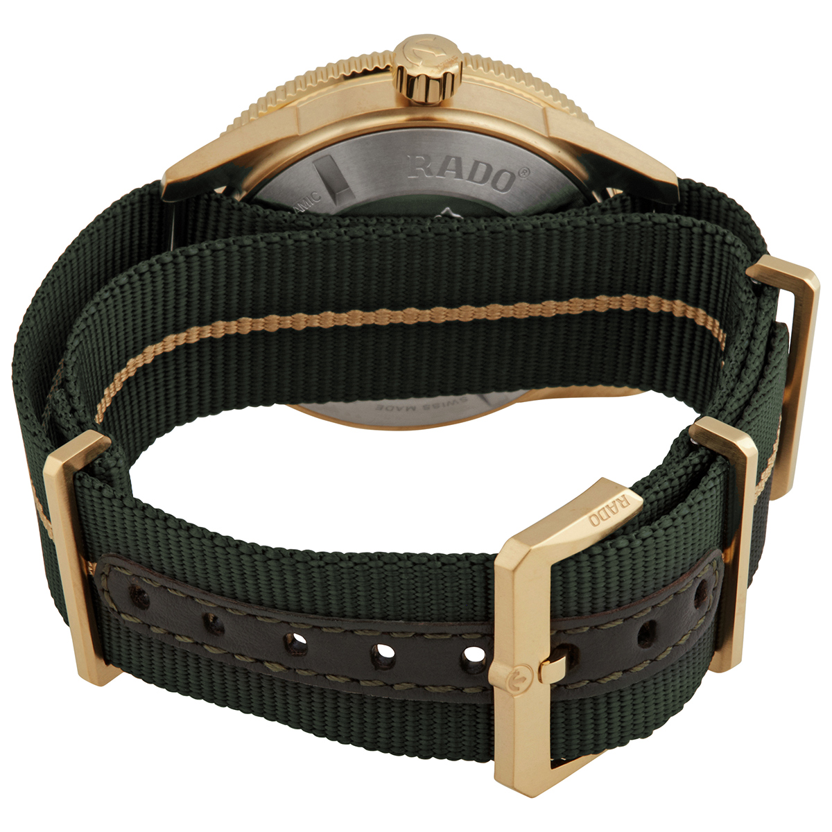 rado captain cook automatic green dial men's watch r32504317 rado captain cook automatic green dial men's watch r32504317
