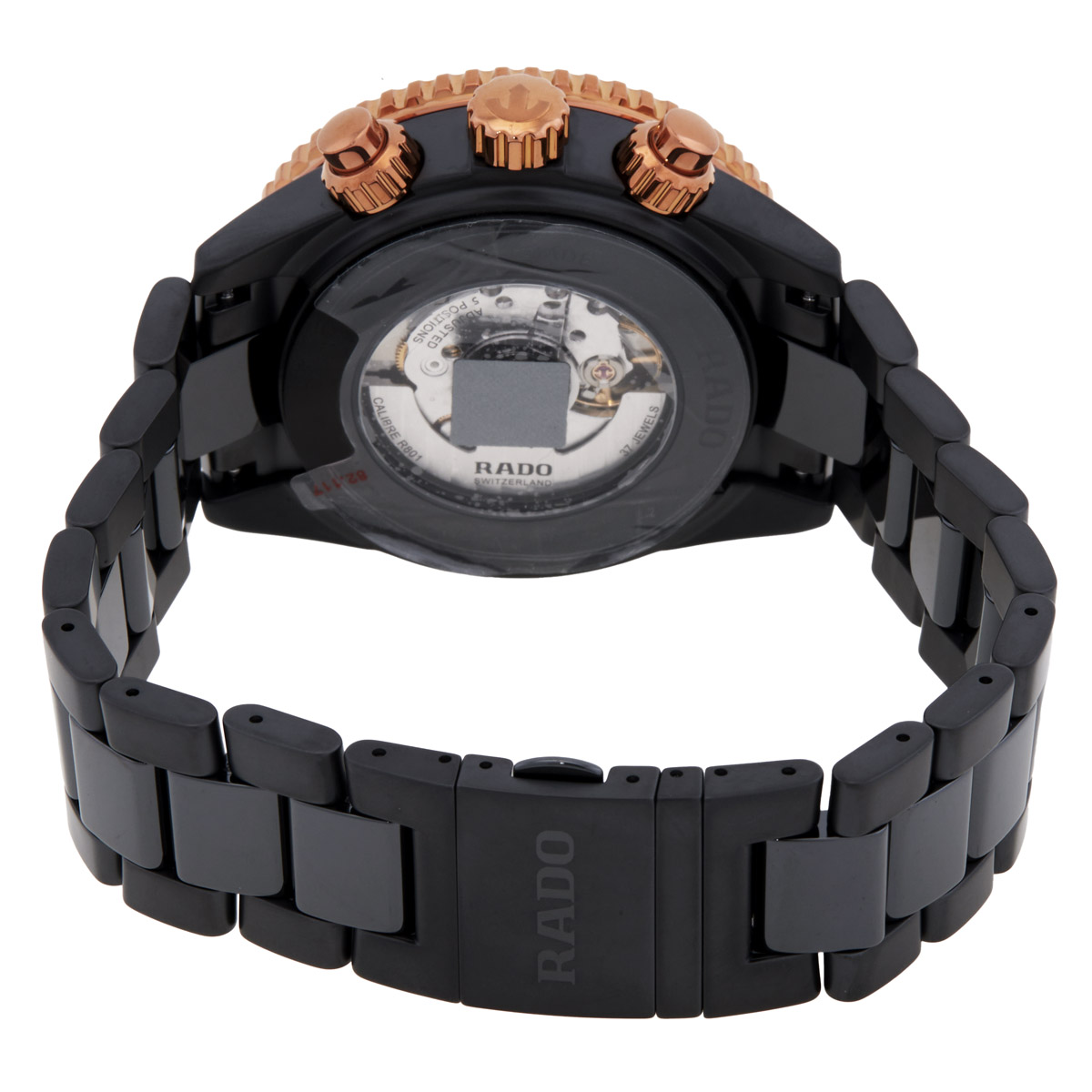 rado captain cook chronograph automatic black dial watch r32190153 rado captain cook chronograph automatic black dial watch r32190153