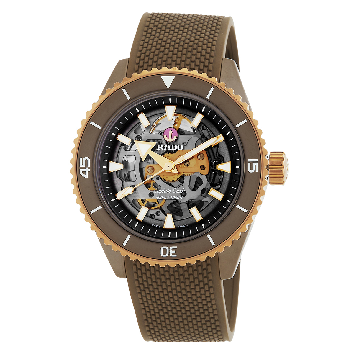 rado captain cook high tech automatic men's watch r32150168 rado captain cook high tech automatic men's watch r32150168