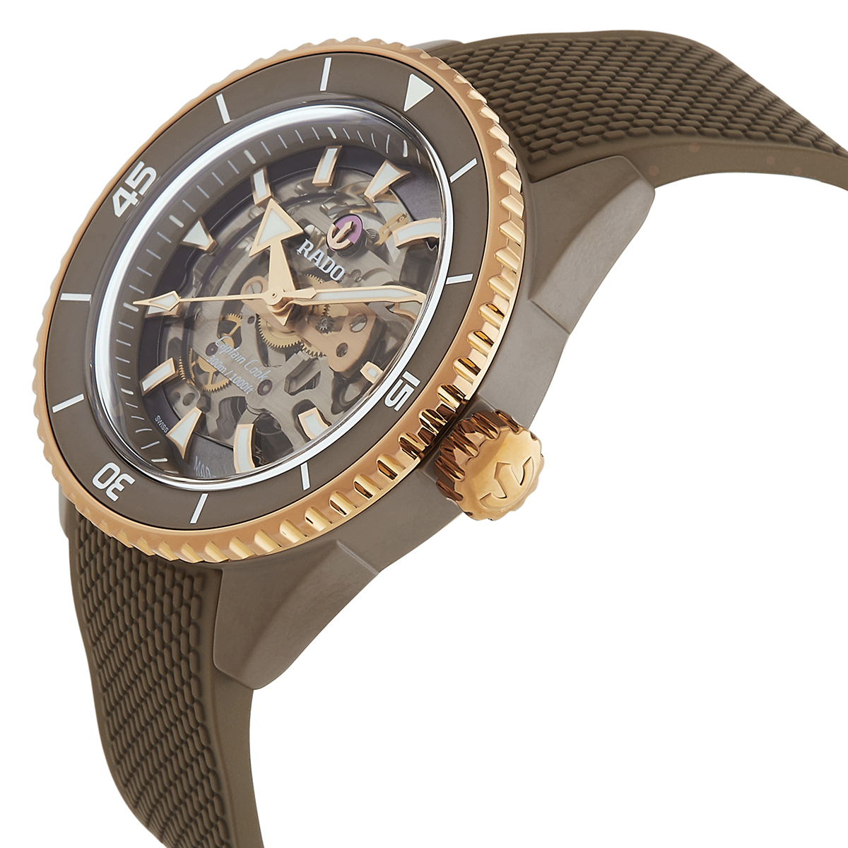 rado captain cook high tech automatic men's watch r32150168 rado captain cook high tech automatic men's watch r32150168