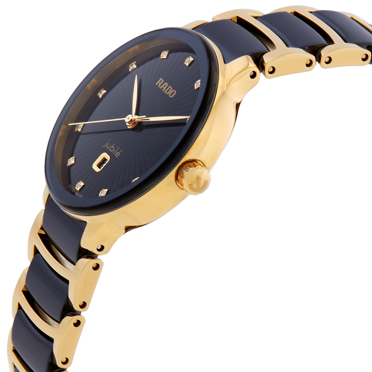 rado centrix diamonds quartz black dial ladies watch r30025742 rado centrix diamonds quartz black dial ladies watch r30025742