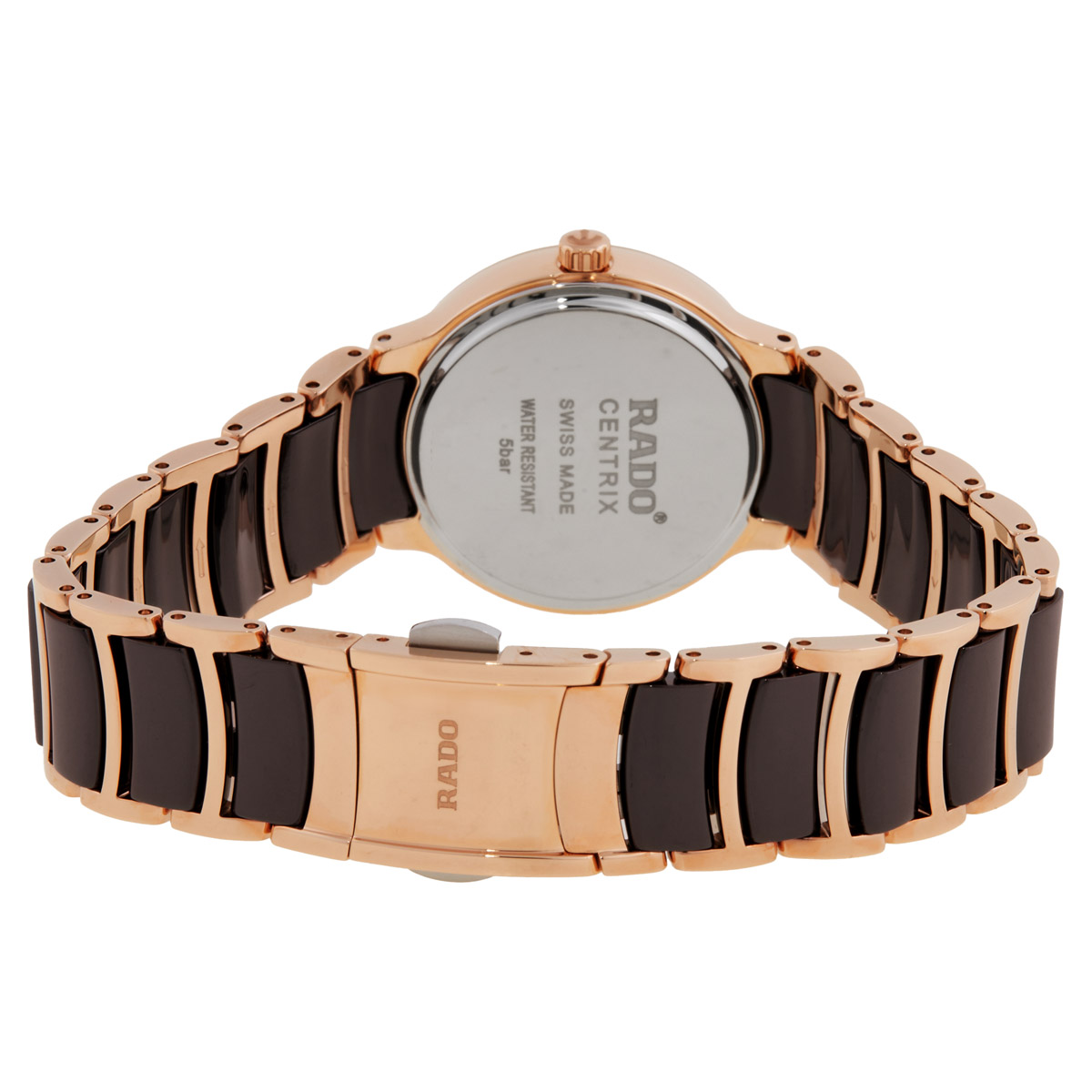 rado centrix diamonds quartz brown dial ladies watch r30024712 rado centrix diamonds quartz brown dial ladies watch r30024712