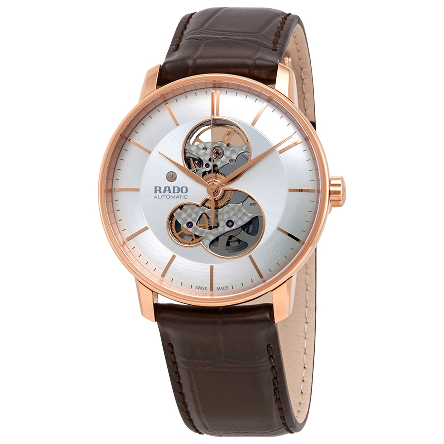 rado coupole classic open heart automatic silver dial men's watch r22895025 rado coupole classic open heart automatic silver dial men's watch r22895025