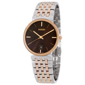 rado florence quartz brown dial ladies watch r48912303