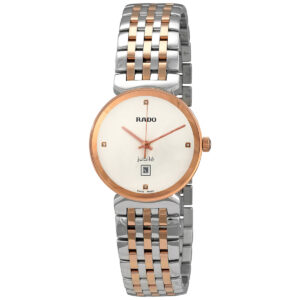 rado florence quartz diamond white dial ladies watch r48913723