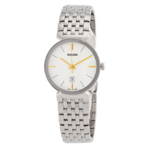 rado florence quartz silver dial ladies watch r48913013