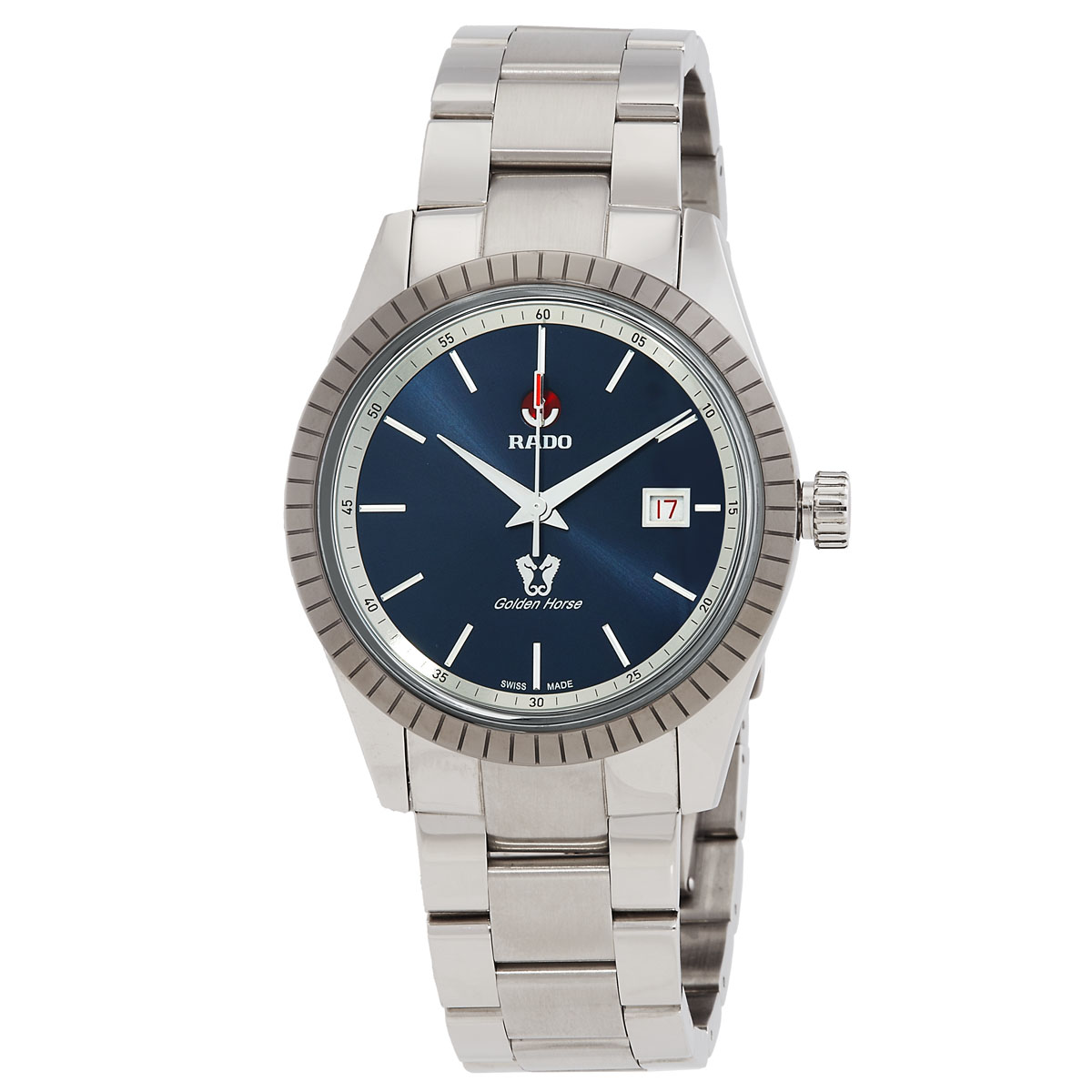 rado golden horse hyperchrome classic automatic blue dial men's watch r33101204 rado golden horse hyperchrome classic automatic blue dial men's watch r33101204