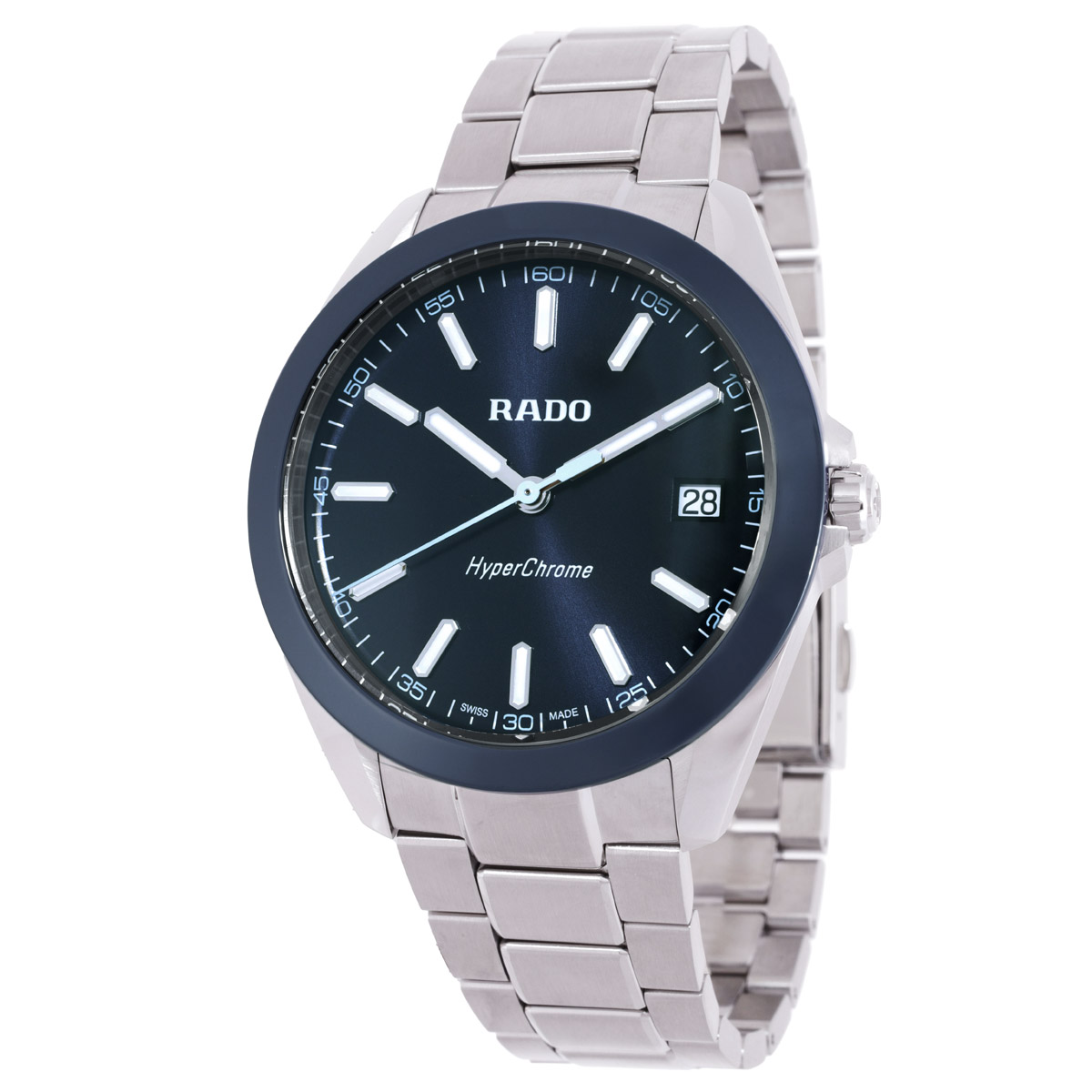 rado hyperchrome quartz dark blue dial men's watch r32280203 rado hyperchrome quartz dark blue dial men's watch r32280203