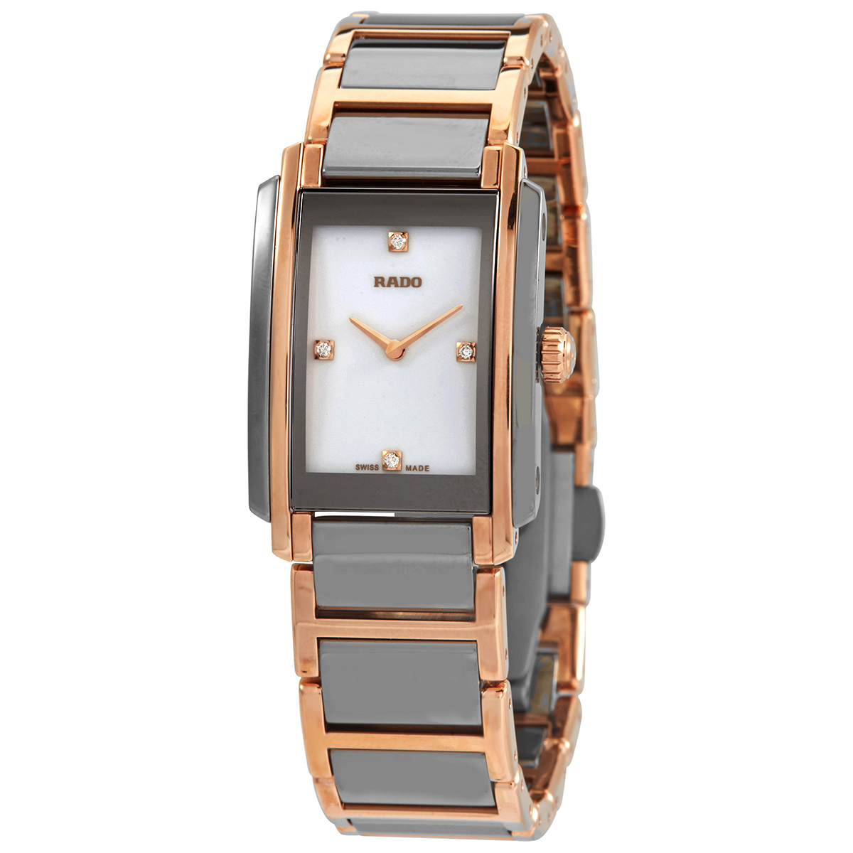 rado integral diamonds quartz white dial ladies watch r20141712 rado integral diamonds quartz white dial ladies watch r20141712