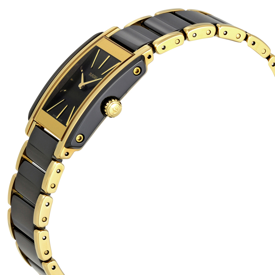 rado integral black dial ladies watch r20224152 rado integral black dial ladies watch r20224152
