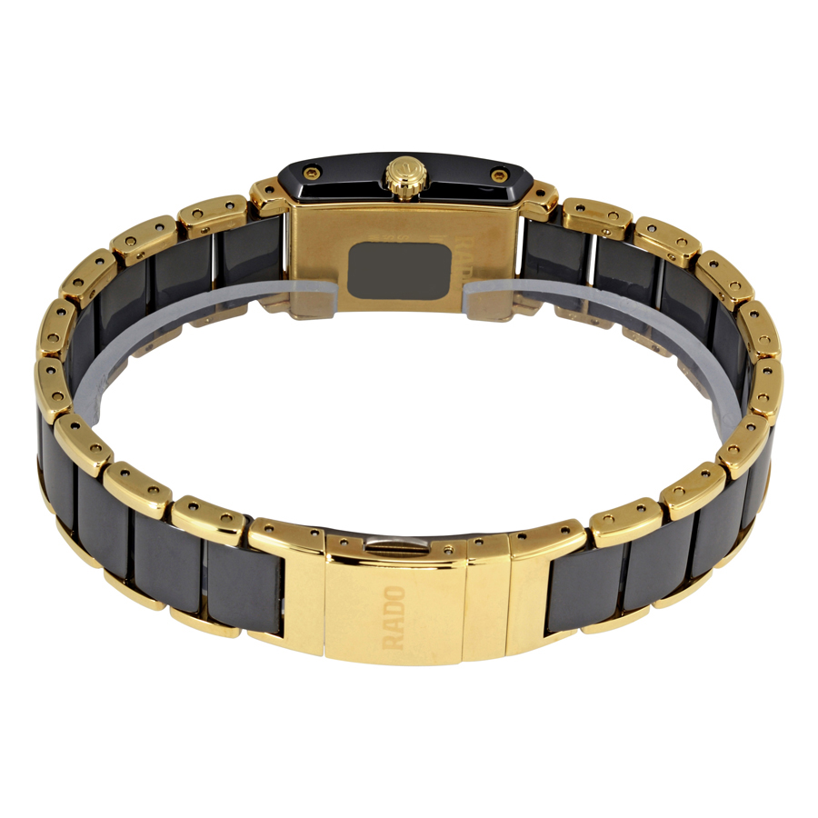 rado integral black dial ladies watch r20224152 rado integral black dial ladies watch r20224152