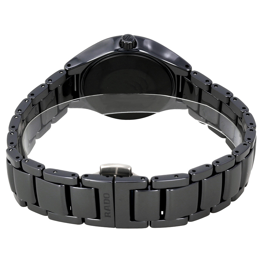 rado true black diamond dial ladies watch r27242712 rado true black diamond dial ladies watch r27242712