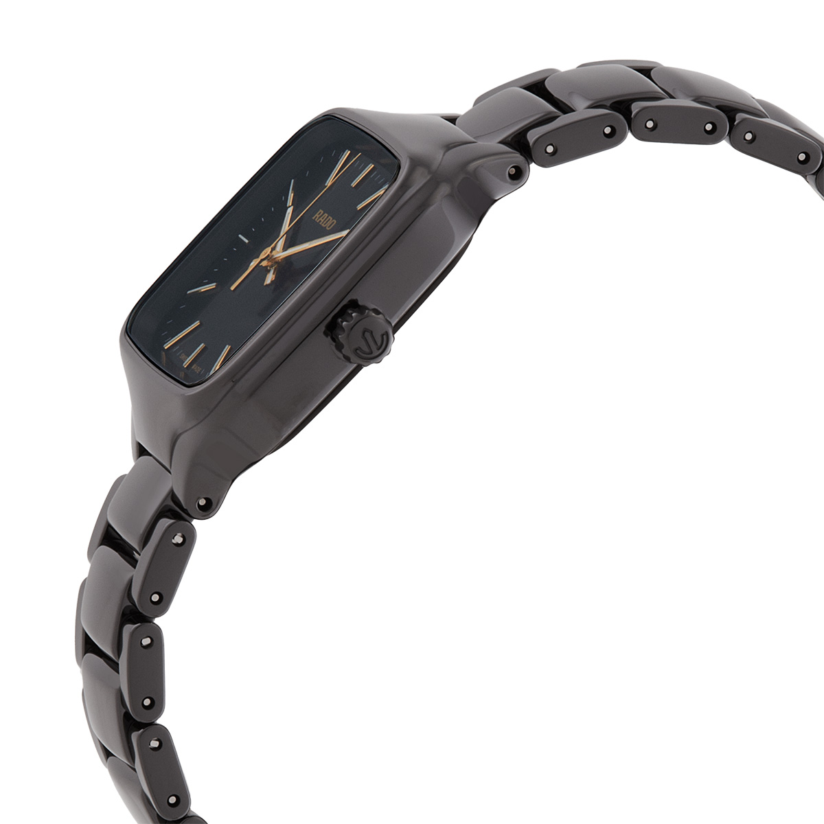 rado true square quartz black dial ladies watch r27080162 rado true square quartz black dial ladies watch r27080162