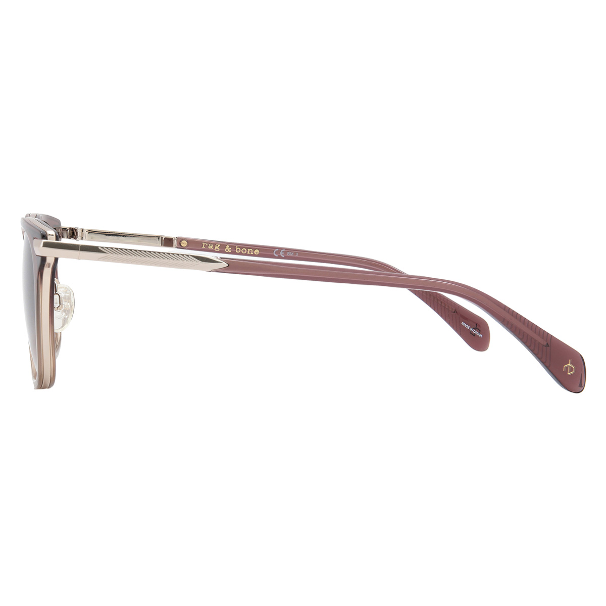 rag and bone brown gradient square ladies sunglasses rnb6000s 0b3v/ha rag and bone brown gradient square ladies sunglasses rnb6000s 0b3v/ha