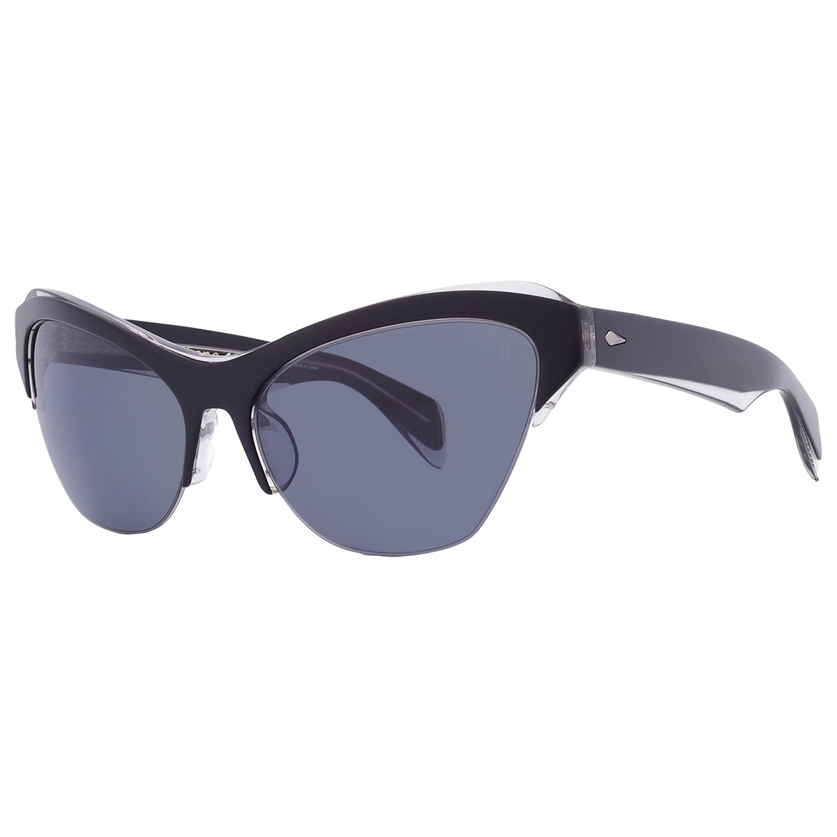 rag and bone grey cat eye ladies sunglasses rnb1079/s 008a/ir 61 rag and bone grey cat eye ladies sunglasses rnb1079/s 008a/ir 61