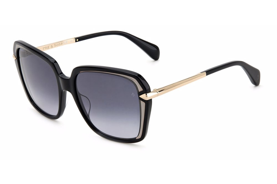 rag and bone grey gradient square ladies sunglasses rnb1059/g/s 0807/9o 57 rag and bone grey gradient square ladies sunglasses rnb1059/g/s 0807/9o 57