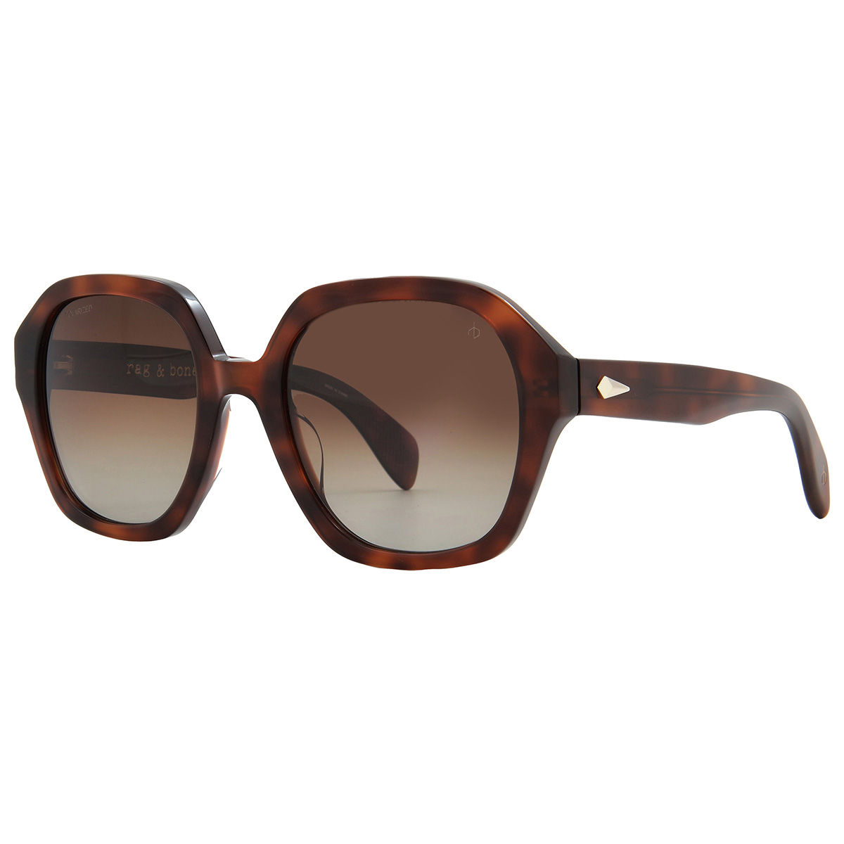 rag and bone rag & bone brown gradient square ladies sunglasses rnb1063/s 0086/la 53 rag and bone rag & bone brown gradient square ladies sunglasses rnb1063/s 0086/la 53