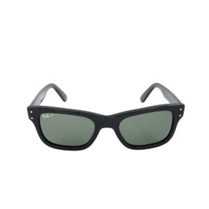 ray ban ray ban burbank polarized green rectangular men's sunglasses rb2283 901/58 52