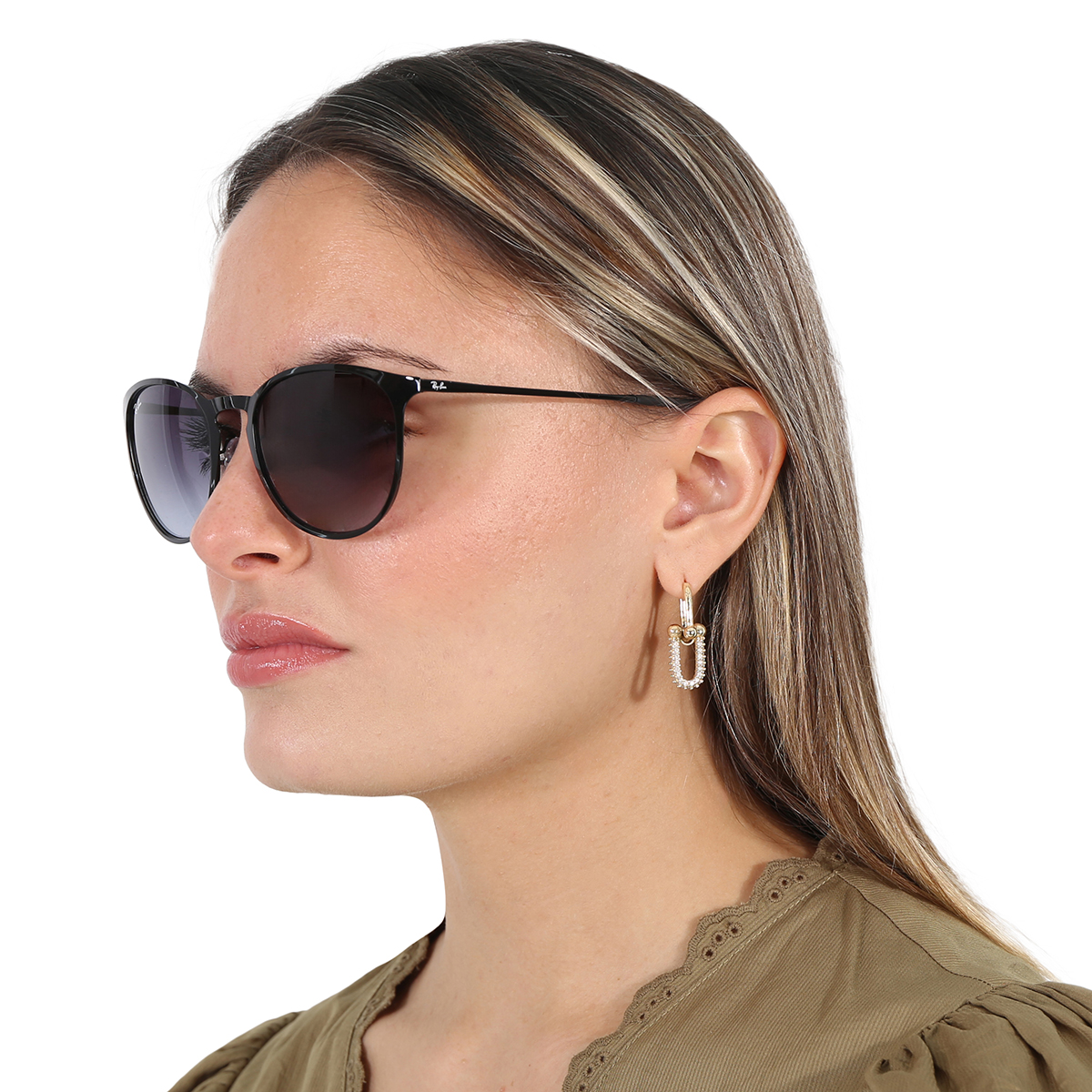ray ban ray ban erika metal grey gradient phantos ladies sunglasses rb3539 002/8g 54 ray ban ray ban erika metal grey gradient phantos ladies sunglasses rb3539 002/8g 54