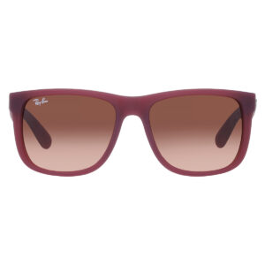 ray ban ray ban justin brown gradient square men's sunglasses rb4165 6815a5 54