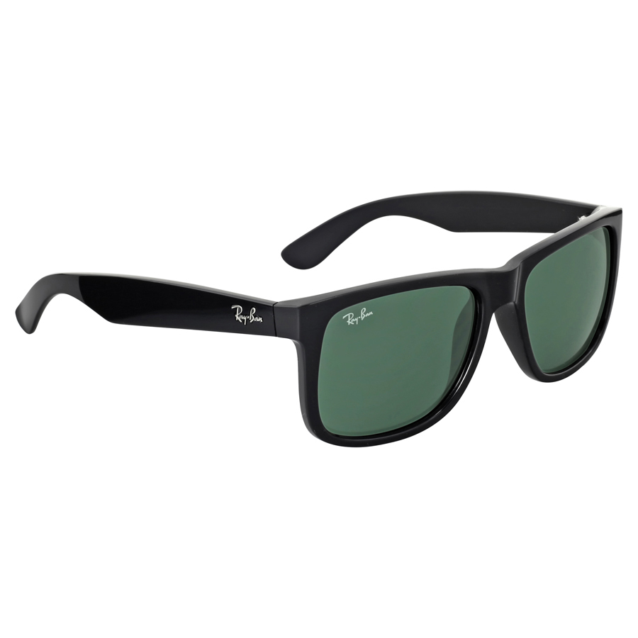 ray ban ray ban justin classic green classic square men's sunglasses rb4165 601/71 54 ray ban ray ban justin classic green classic square men's sunglasses rb4165 601/71 54