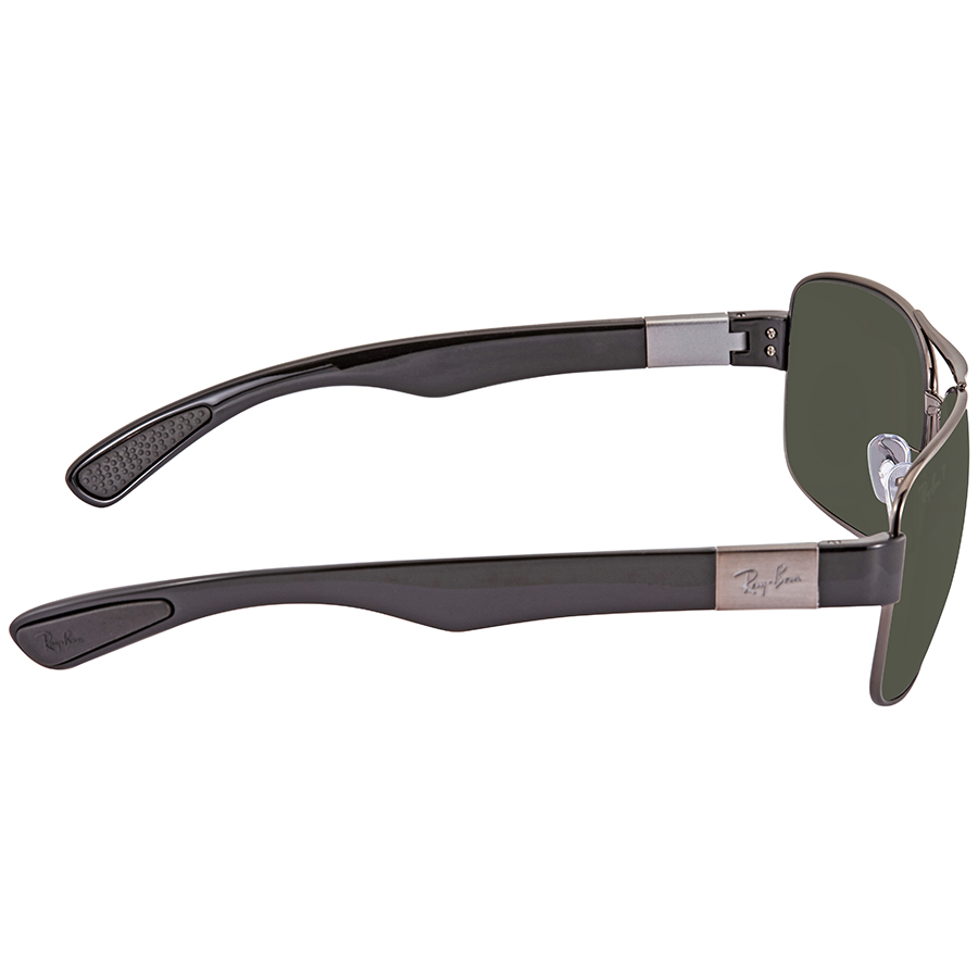 ray ban ray ban polarized green classic g 15 square men's sunglasses rb3522 004/9a 64 ray ban ray ban polarized green classic g 15 square men's sunglasses rb3522 004/9a 64
