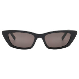 saint laurent black cat eye ladies sunglasses sl 277 009 52