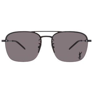 saint laurent black navigator ladies sunglasses sl 309 m 005 59