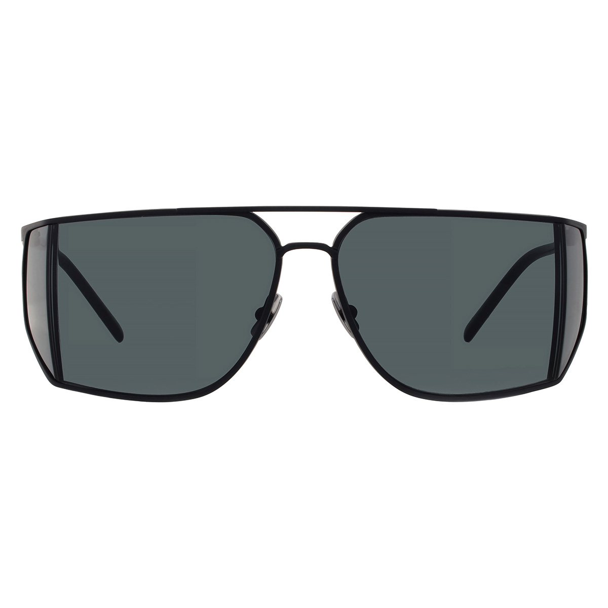 saint laurent black rectangular men's sunglasses sl 750 001 69 saint laurent black rectangular men's sunglasses sl 750 001 69