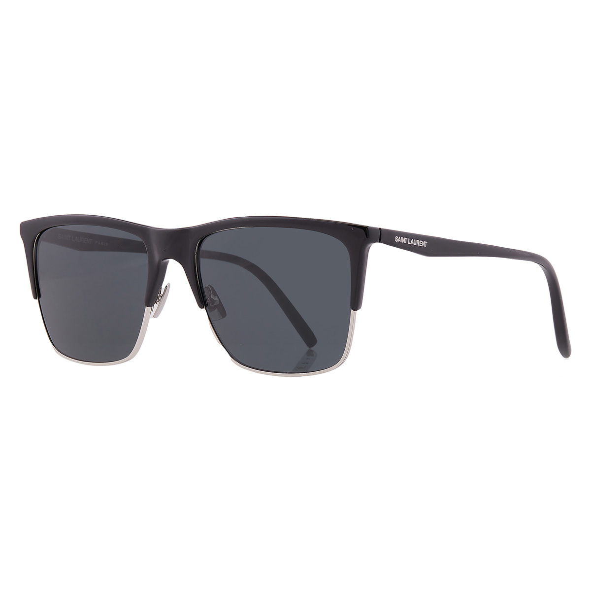 saint laurent black square men's sunglasses sl 768 002 57 saint laurent black square men's sunglasses sl 768 002 57