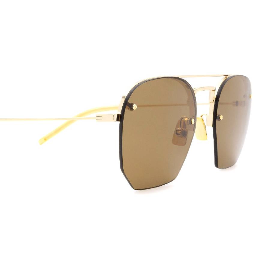 saint laurent bronze irregular men's sunglasses sl 422 001 52 saint laurent bronze irregular men's sunglasses sl 422 001 52