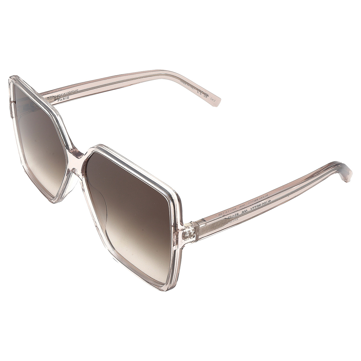 saint laurent brown gradient square ladies sunglasses sl 232 betty 005 63 saint laurent brown gradient square ladies sunglasses sl 232 betty 005 63