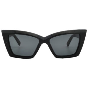 saint laurent dark grey cat eye ladies sunglasses sl 657 001 54